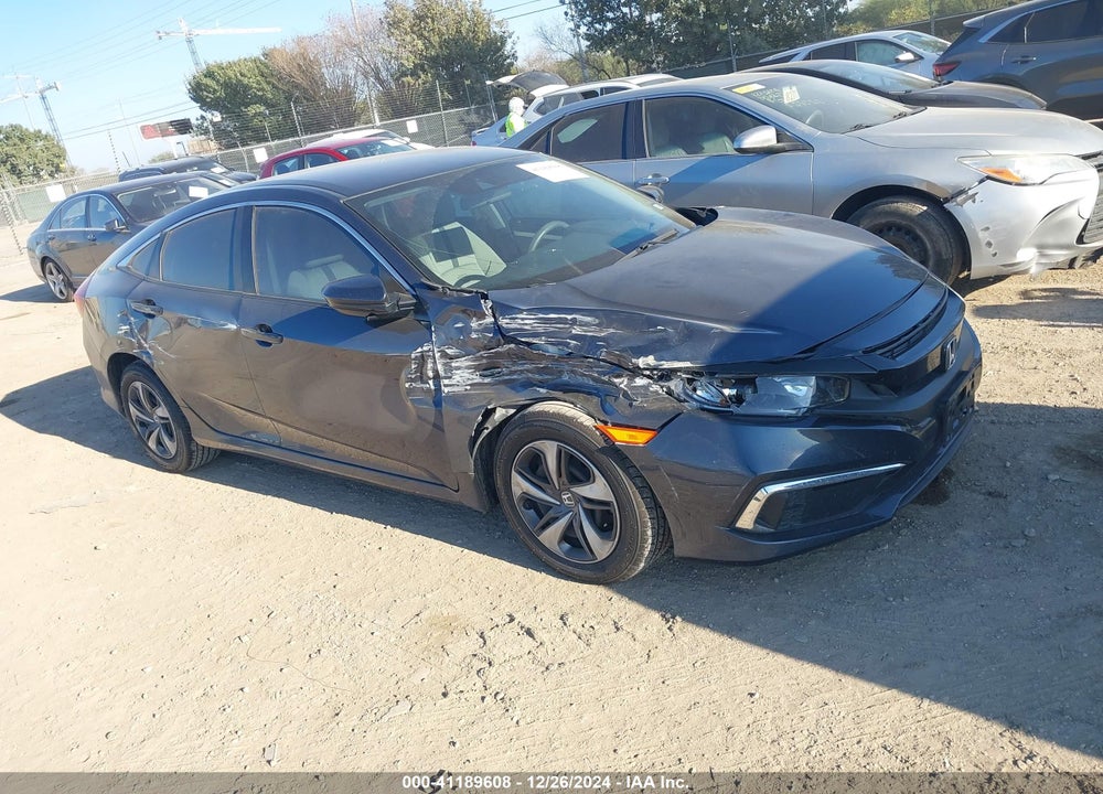 2021 HONDA CIVIC LX VIN: 2HGFC2F69MH557078
