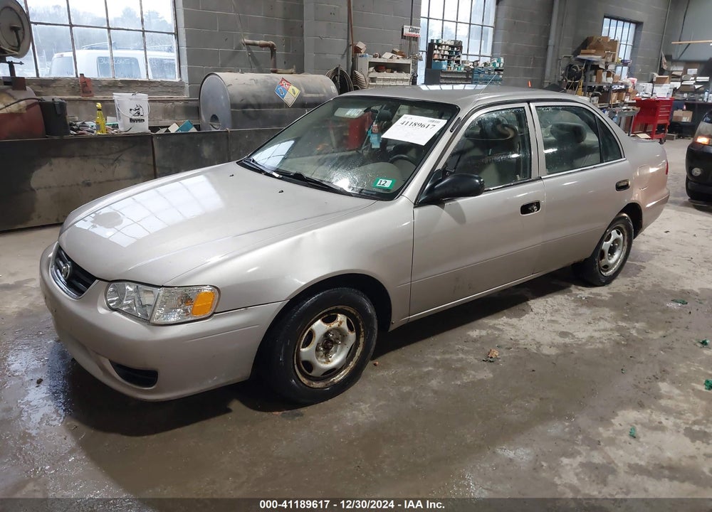 2002 TOYOTA COROLLA CE VIN: 2T1BR12E62C567609
