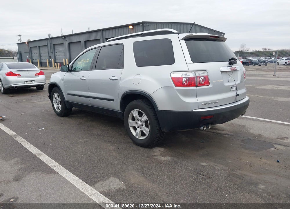 2009 GMC ACADIA VIN: 1GKER13D29J204911
