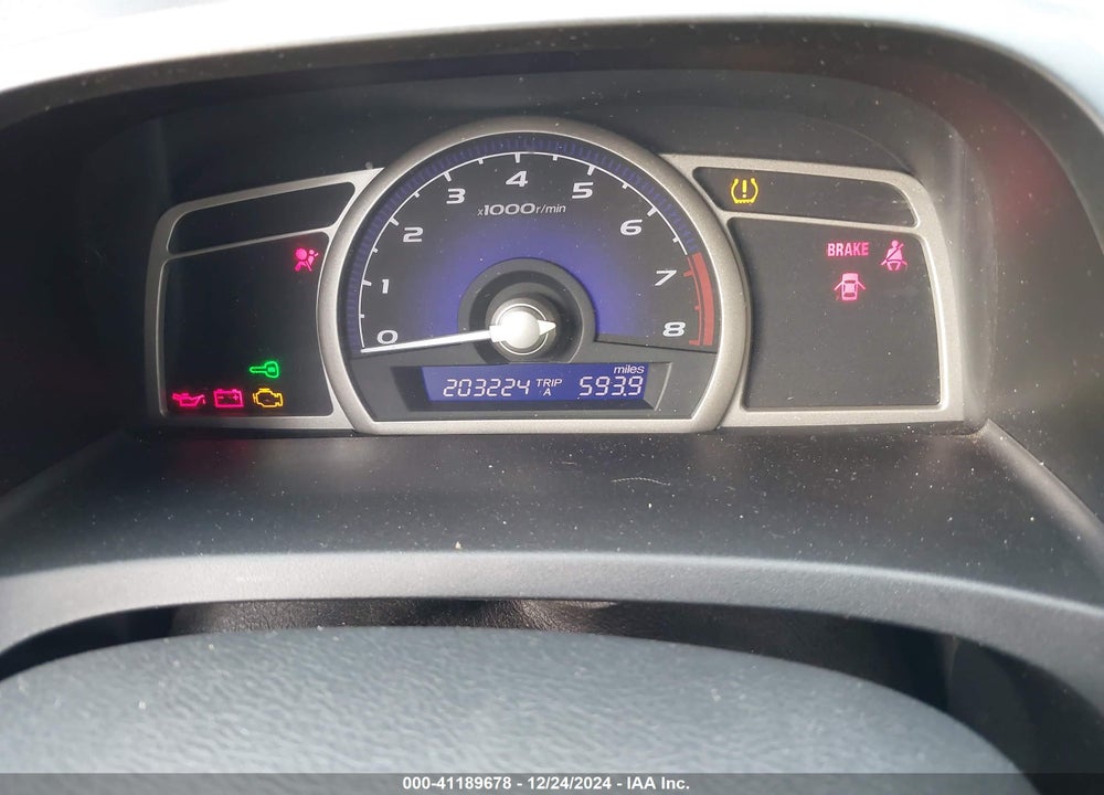 2008 HONDA CIVIC VIN: 1HGFA15868L096174