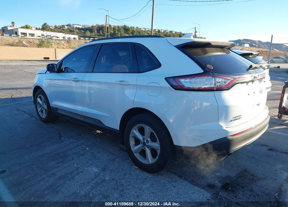 2015 FORD EDGE SE VIN: 2FMTK3G83FBB54208