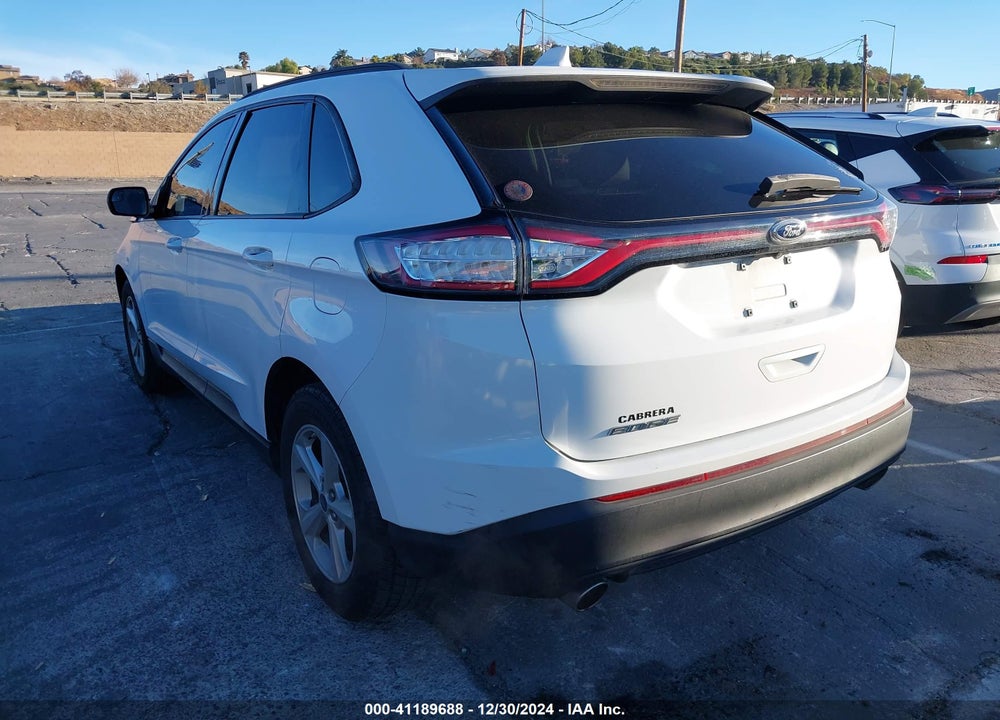 2015 FORD EDGE SE VIN: 2FMTK3G83FBB54208