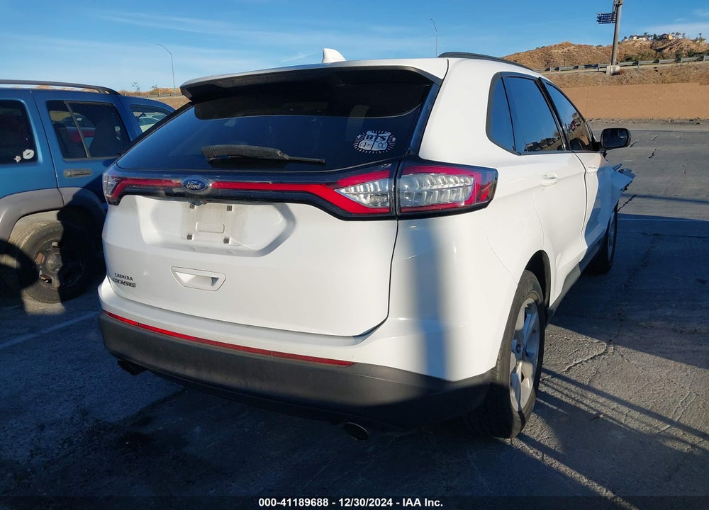 2015 FORD EDGE SE VIN: 2FMTK3G83FBB54208