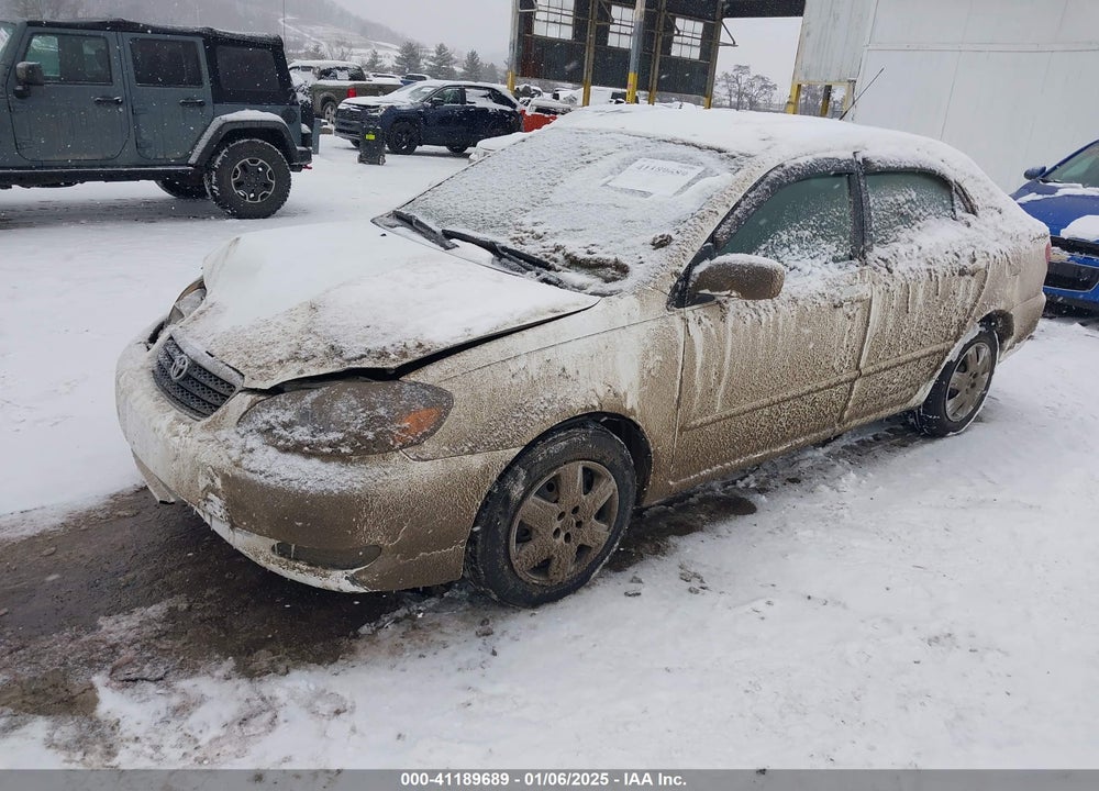 2007 TOYOTA COROLLA LE VIN: 2T1BR32E97C733849