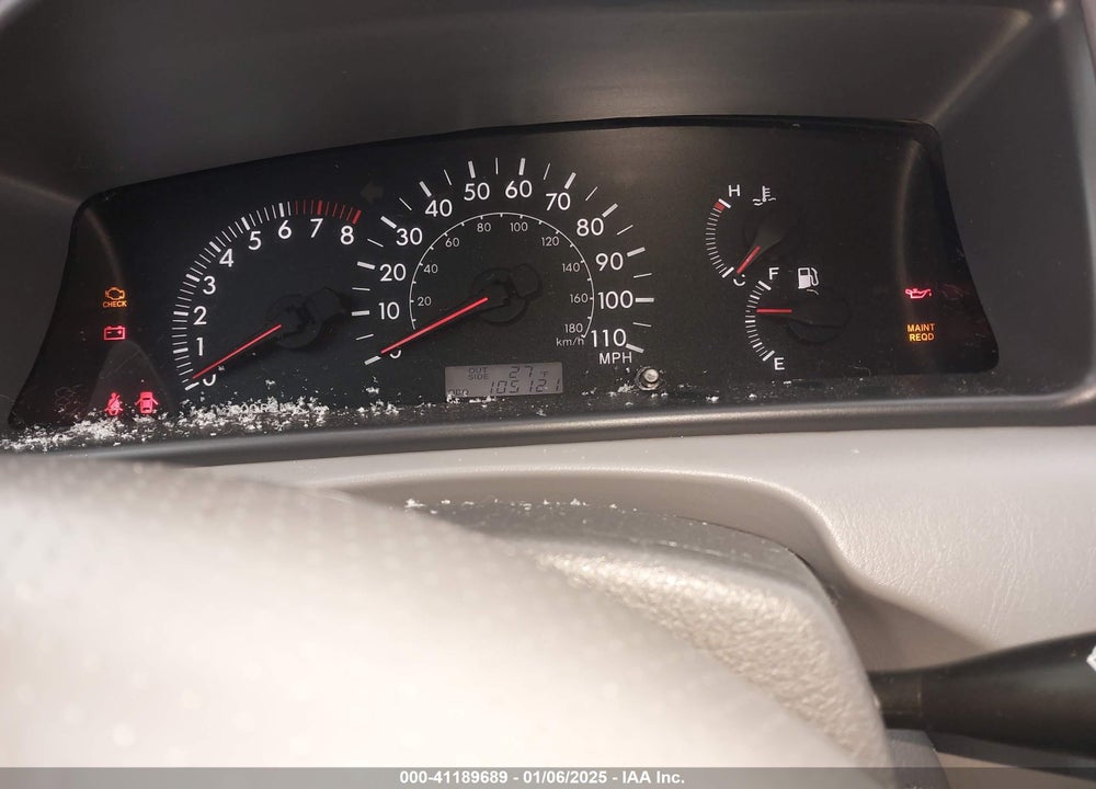 2007 TOYOTA COROLLA LE VIN: 2T1BR32E97C733849