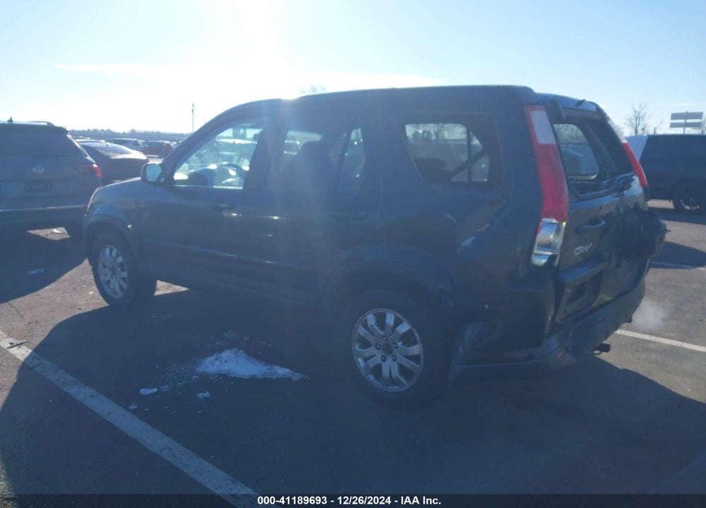 2006 HONDA CR-V SE VIN: SHSRD78906U419248