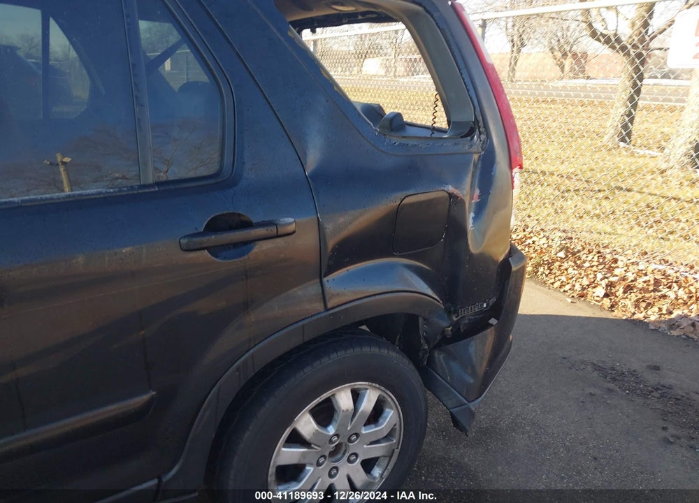 2006 HONDA CR-V SE VIN: SHSRD78906U419248
