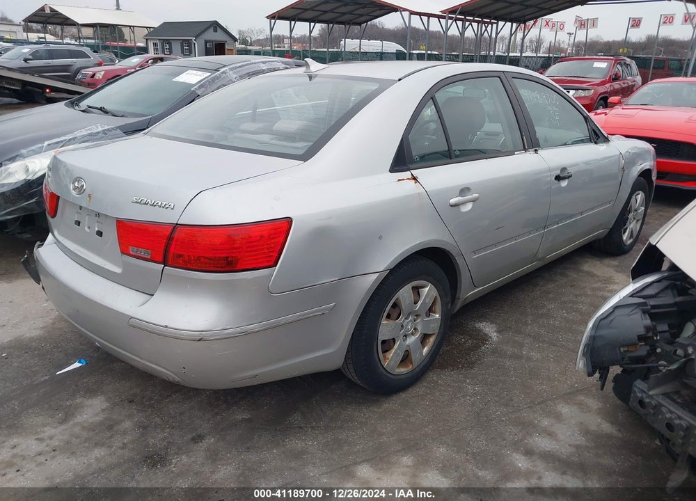 2010 HYUNDAI SONATA GLS VIN: 5NPET4AC1AH580375