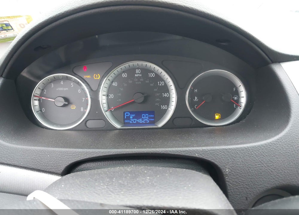 2010 HYUNDAI SONATA GLS VIN: 5NPET4AC1AH580375