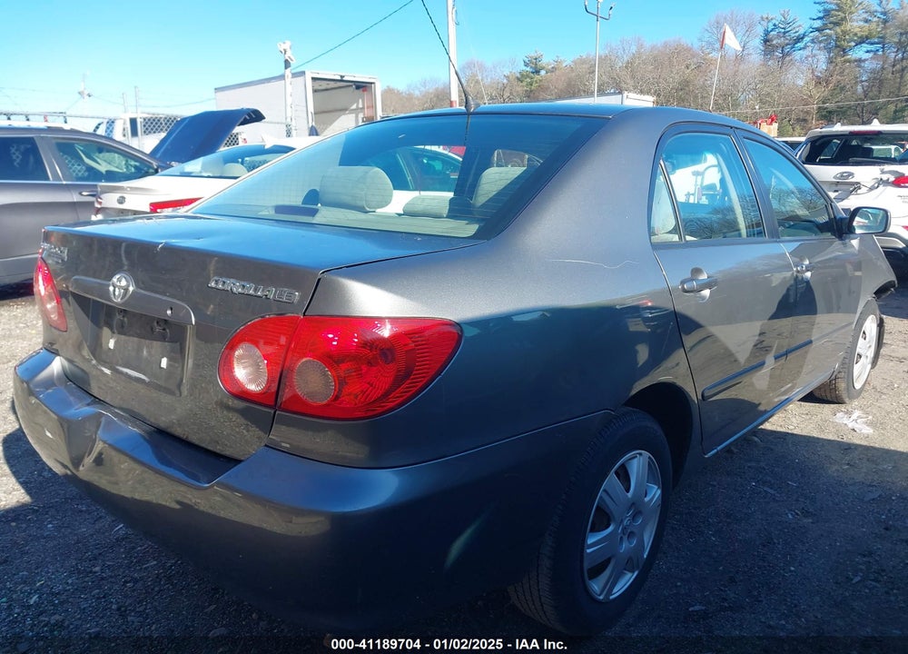 2006 TOYOTA COROLLA LE VIN: 2T1BR32E46C641062