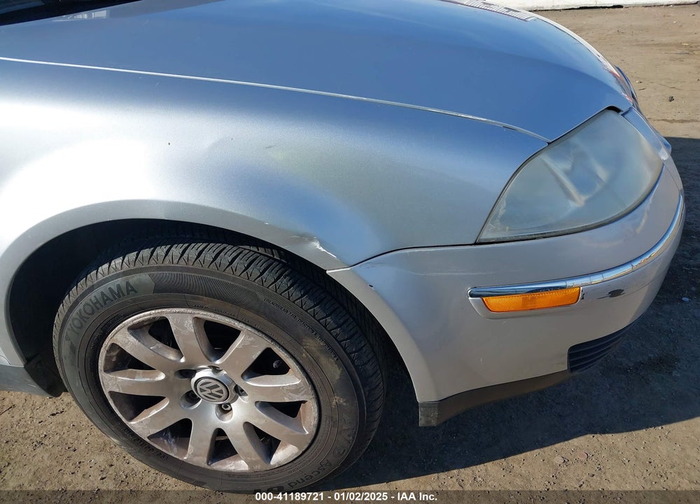 2002 VOLKSWAGEN PASSAT GLS VIN: WVWVD63BX2E389844