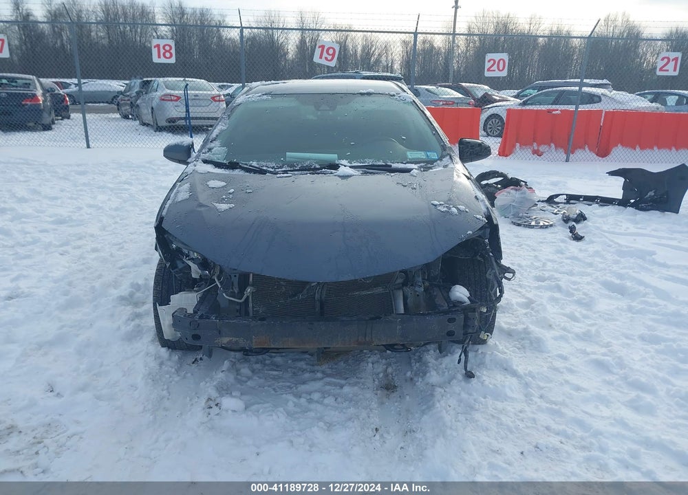 2018 TOYOTA COROLLA LE VIN: 2T1BURHE9JC966081