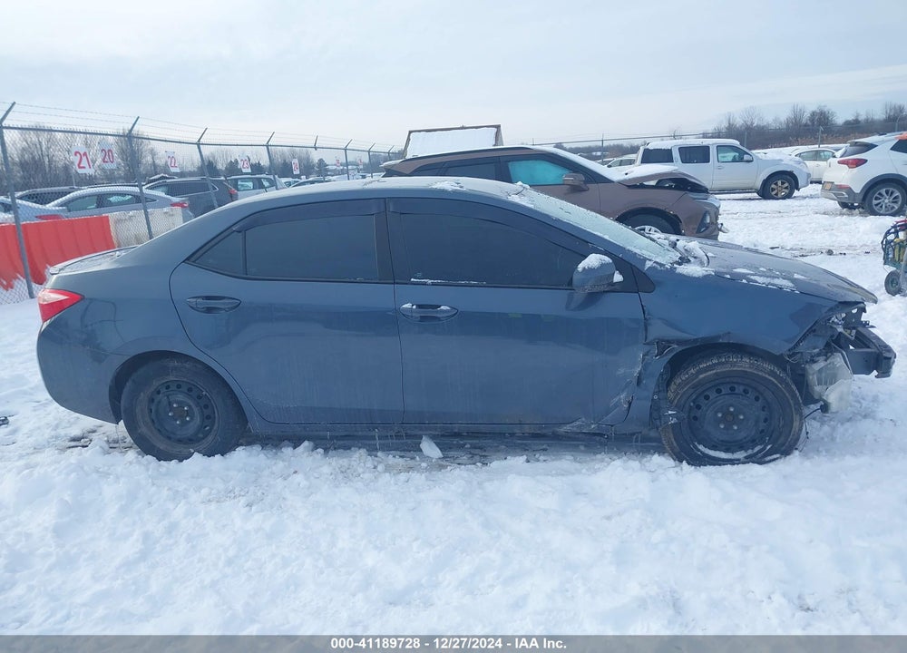 2018 TOYOTA COROLLA LE VIN: 2T1BURHE9JC966081