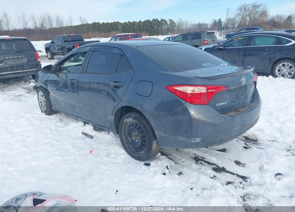 2018 TOYOTA COROLLA LE VIN: 2T1BURHE9JC966081