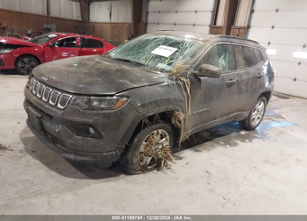 2022 JEEP COMPASS LATITUDE 4X4 VIN: 3C4NJDBB5NT131315