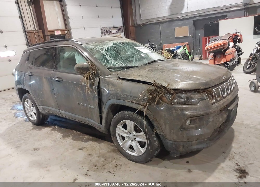 2022 JEEP COMPASS LATITUDE 4X4 VIN: 3C4NJDBB5NT131315