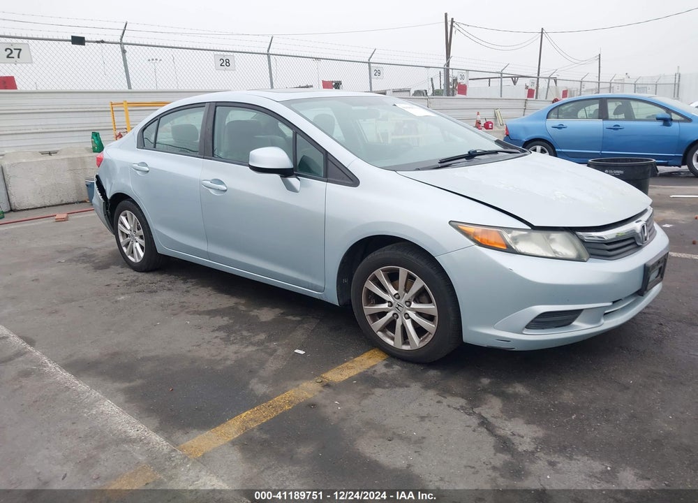 2012 HONDA CIVIC EX VIN: 19XFB2F86CE005356