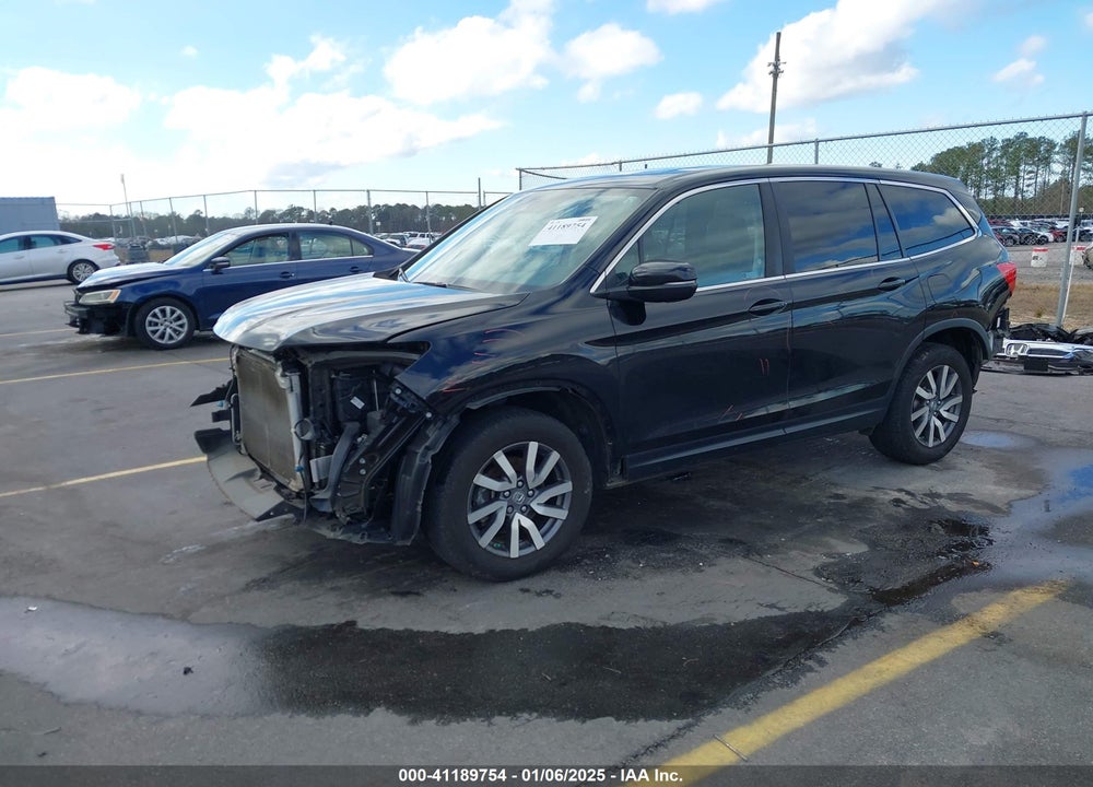 2019 HONDA PILOT EX-L VIN: 5FNYF6H53KB056023