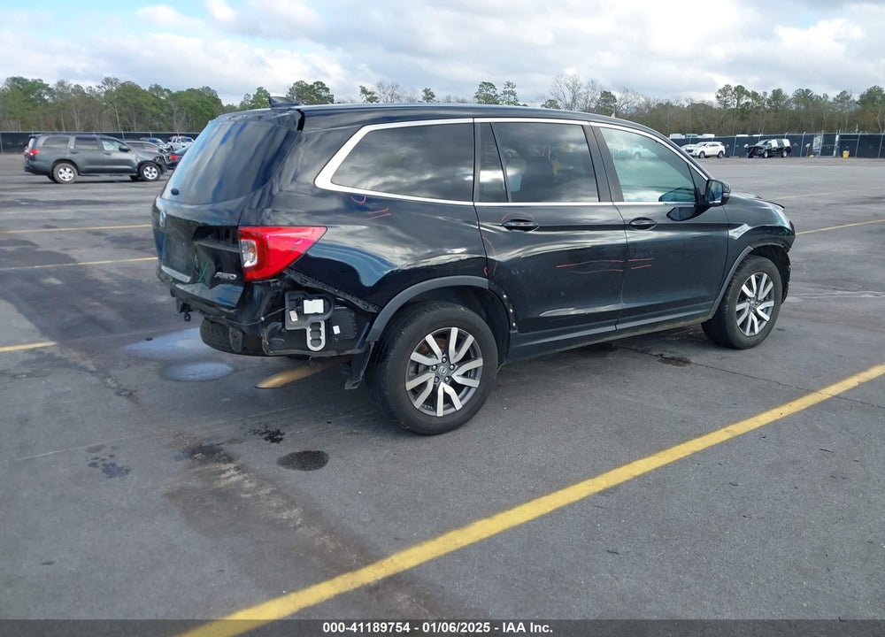 2019 HONDA PILOT EX-L VIN: 5FNYF6H53KB056023