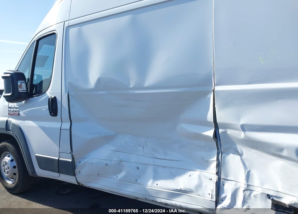 2017 RAM PROMASTER 2500 HIGH ROOF 159 WB VIN: 3C6TRVDG3HE500784