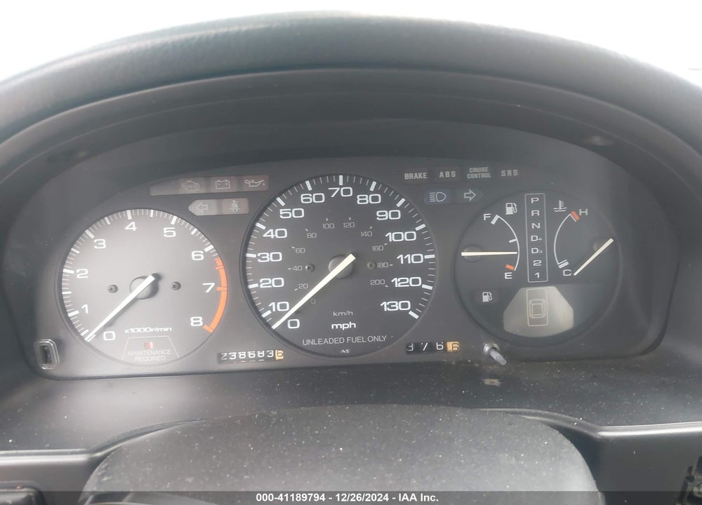 1992 HONDA ACCORD EX VIN: 1HGCB7275NA030849