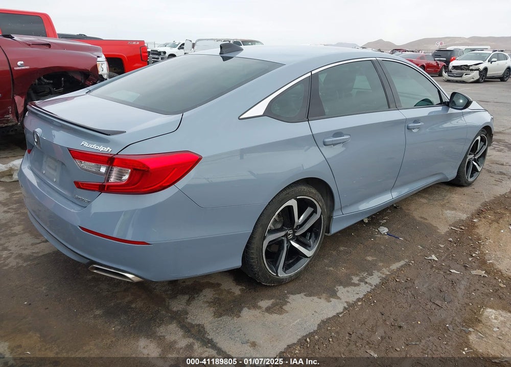 2022 HONDA ACCORD VIN: 1HGCV1F37NA059202