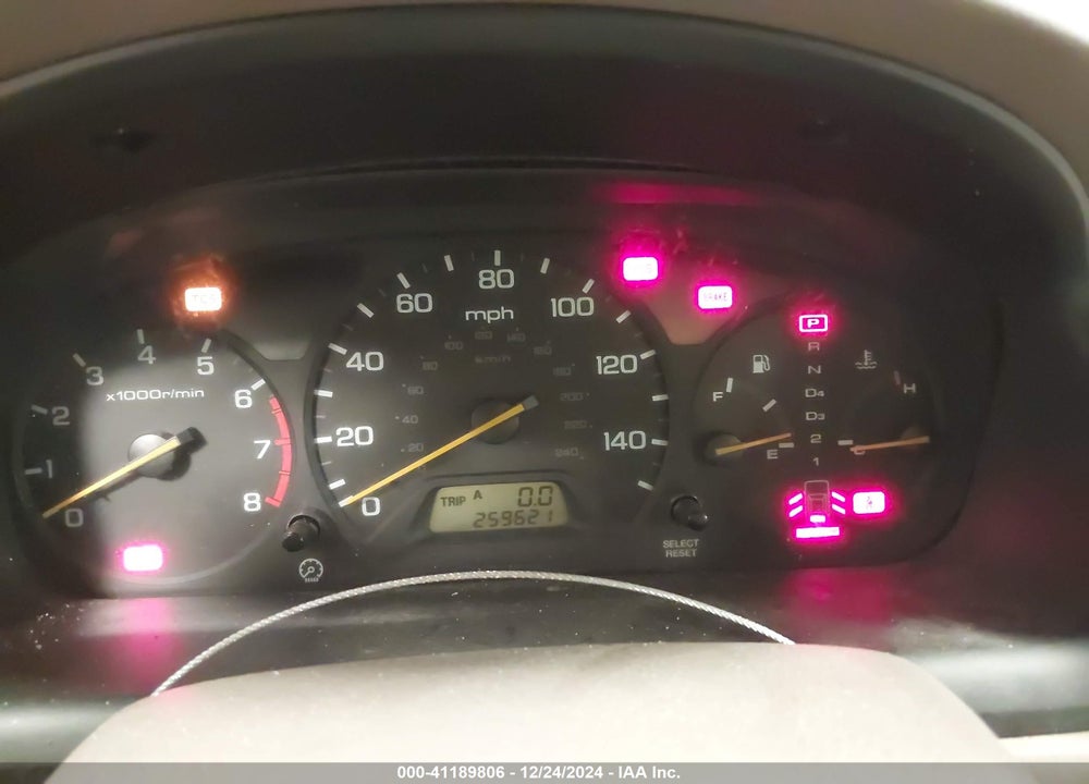 2001 HONDA ACCORD 3.0 LX VIN: 1HGCG16481A021412