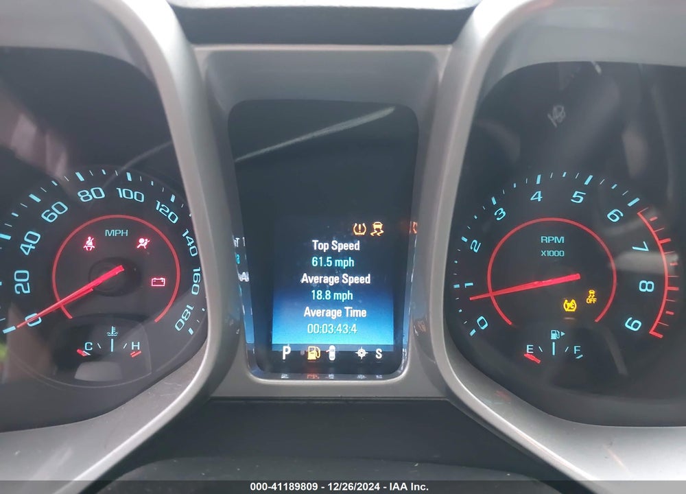 2015 CHEVROLET CAMARO VIN: 2G1FK1EJ5F9149538