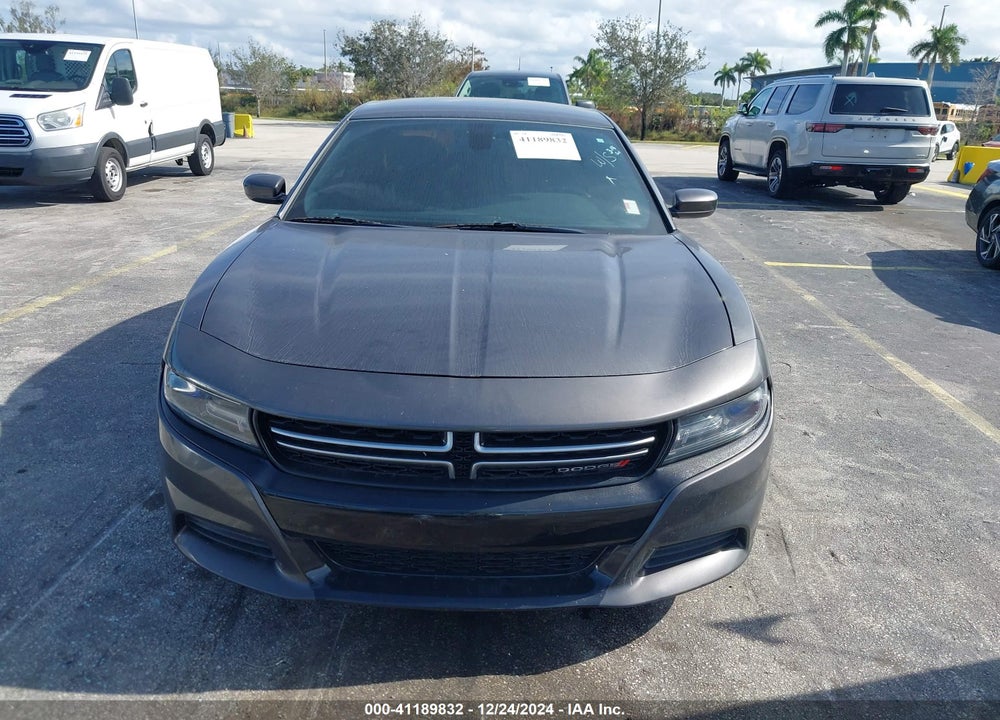 2015 DODGE CHARGER SE VIN: 2C3CDXBG7FH751996