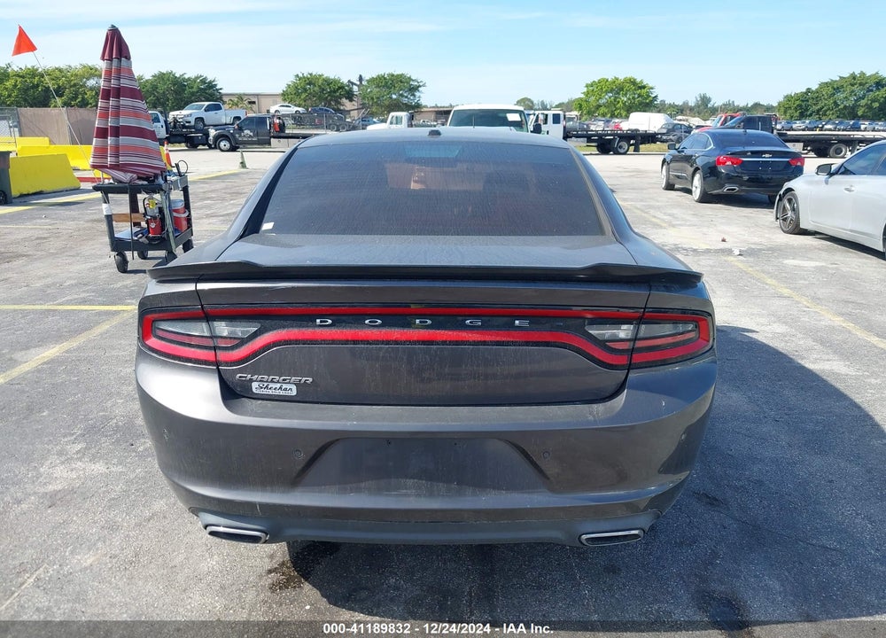 2015 DODGE CHARGER SE VIN: 2C3CDXBG7FH751996