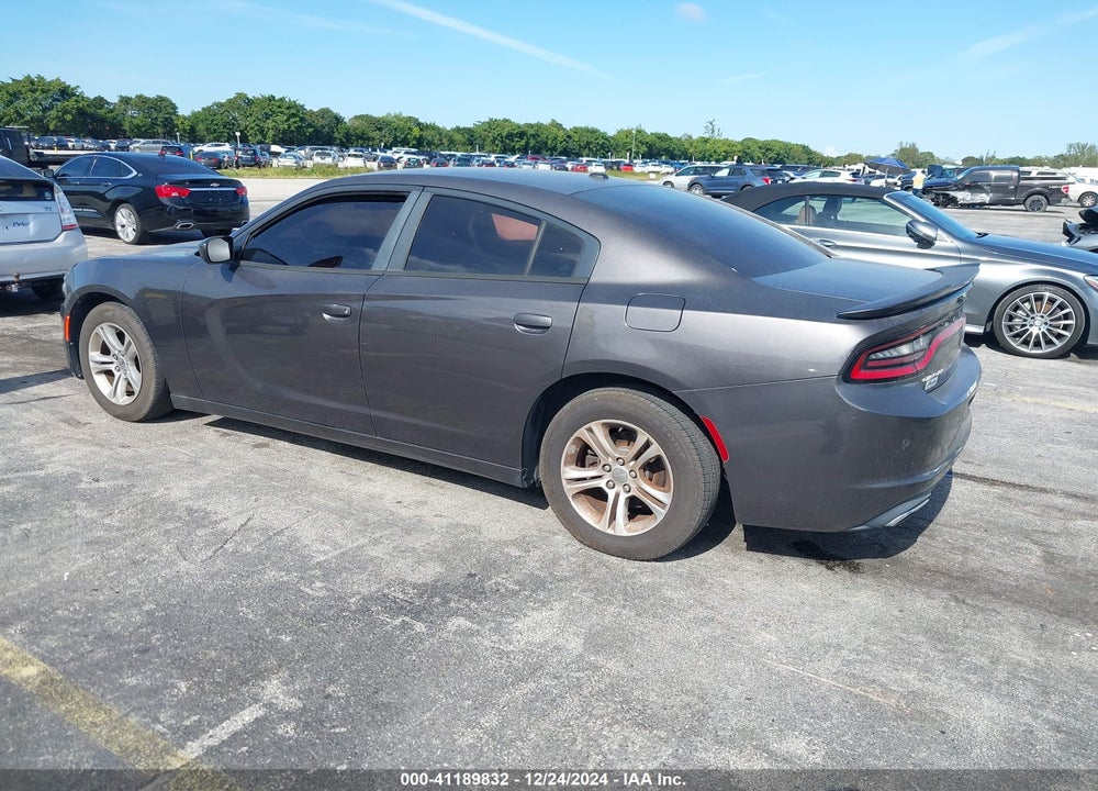 2015 DODGE CHARGER SE VIN: 2C3CDXBG7FH751996
