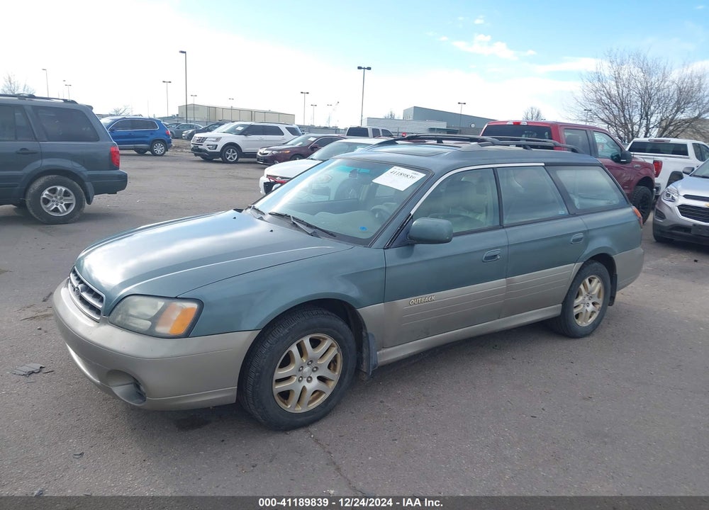 2001 SUBARU OUTBACK LIMITED VIN: 4S3BH686X17601891