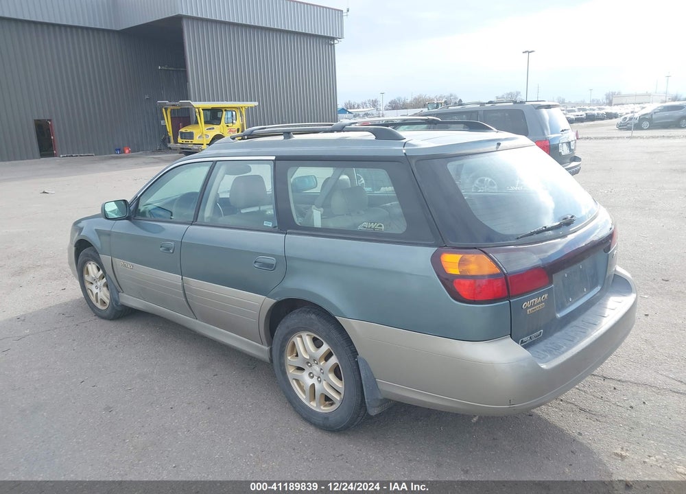 2001 SUBARU OUTBACK LIMITED VIN: 4S3BH686X17601891