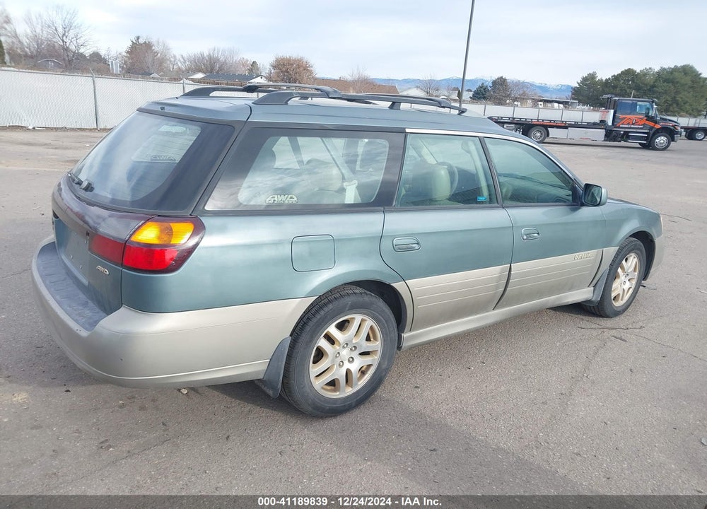 2001 SUBARU OUTBACK LIMITED VIN: 4S3BH686X17601891