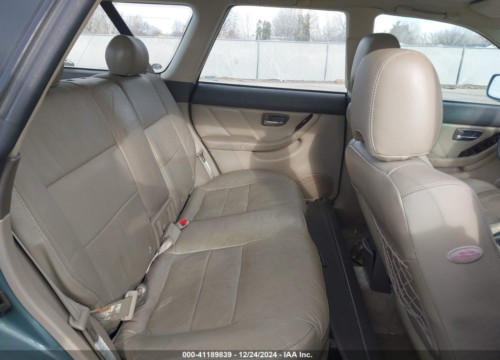2001 SUBARU OUTBACK LIMITED VIN: 4S3BH686X17601891