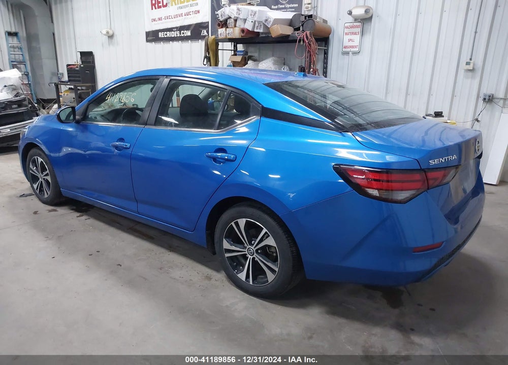 2021 NISSAN SENTRA SV XTRONIC CVT VIN: 3N1AB8CV9MY266202
