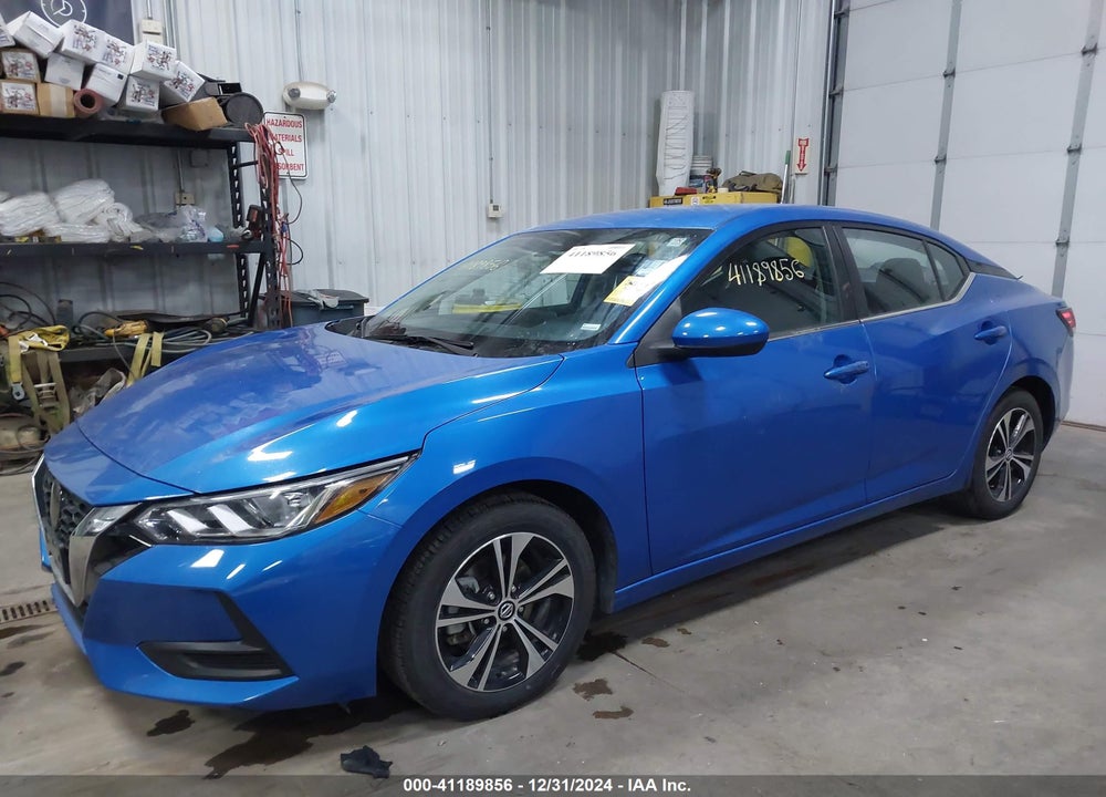 2021 NISSAN SENTRA SV XTRONIC CVT VIN: 3N1AB8CV9MY266202
