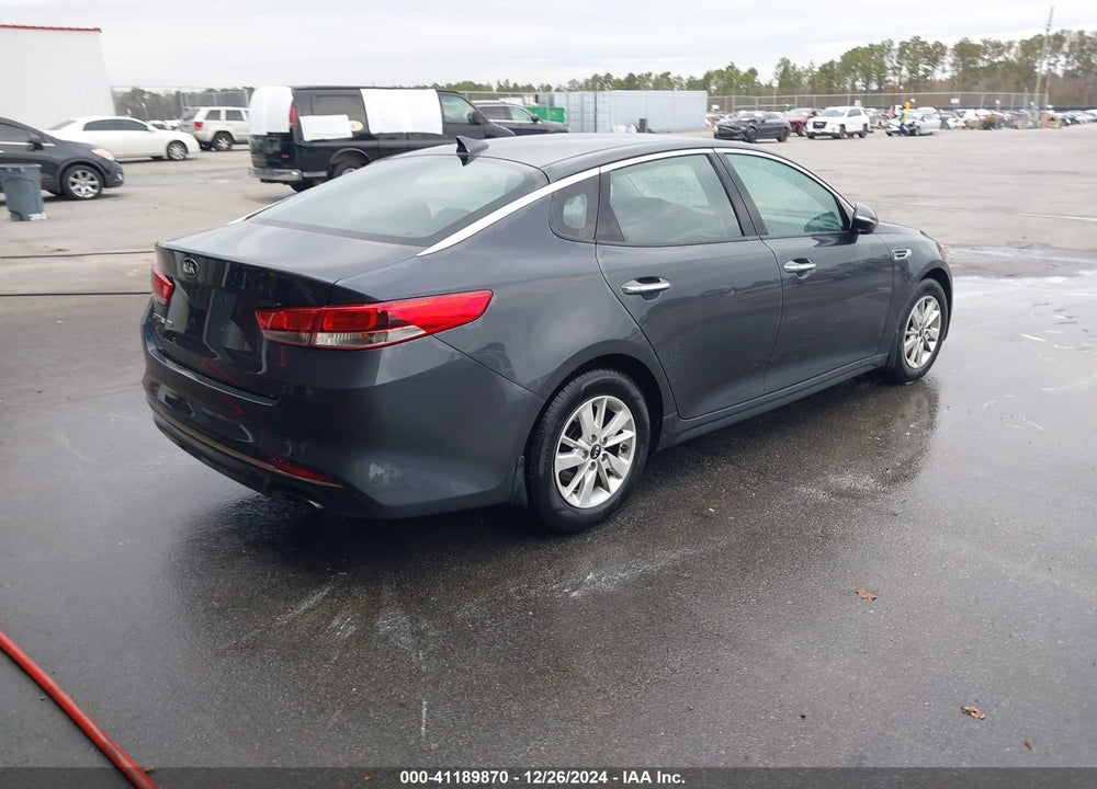 2017 KIA OPTIMA VIN: KNAGT4L31H5137463