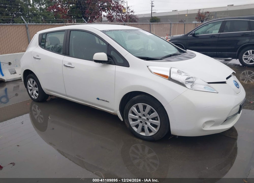 2016 NISSAN LEAF S VIN: 1N4AZ0CP4GC302490