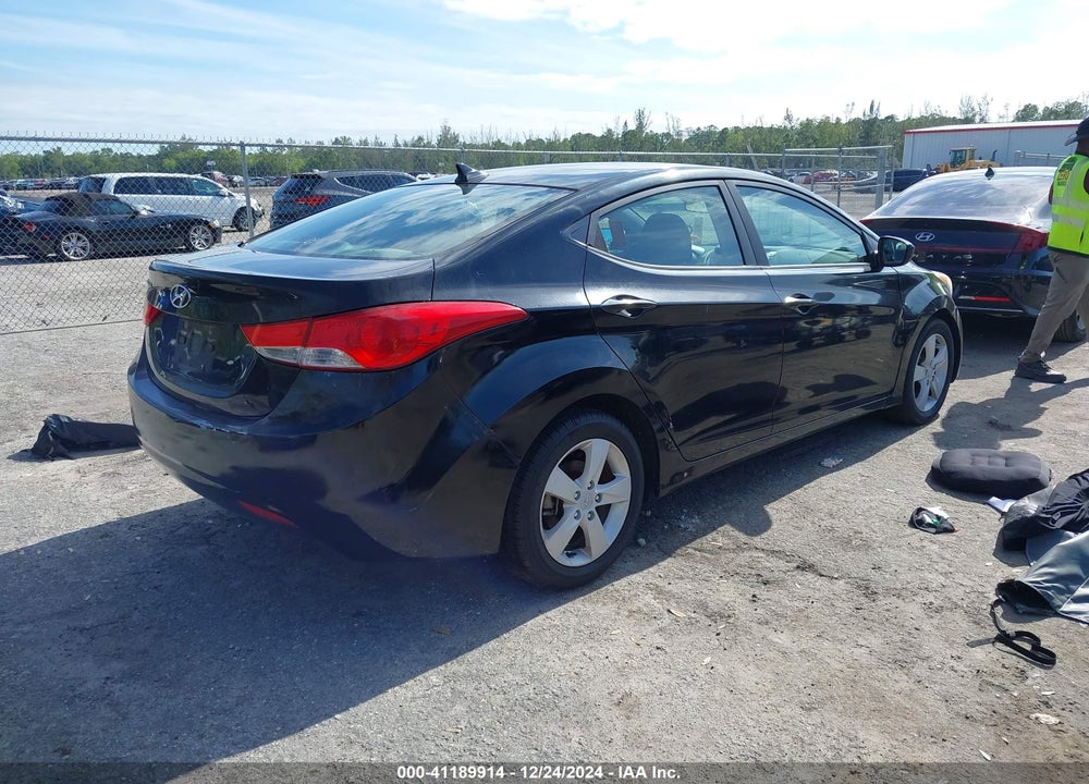 2011 HYUNDAI ELANTRA GLS (ULSAN PLANT) VIN: KMHDH4AE6BU108819