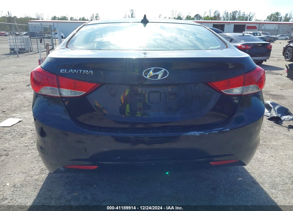 2011 HYUNDAI ELANTRA GLS (ULSAN PLANT) VIN: KMHDH4AE6BU108819