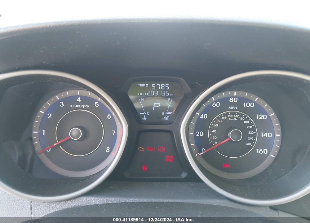 2011 HYUNDAI ELANTRA GLS (ULSAN PLANT) VIN: KMHDH4AE6BU108819