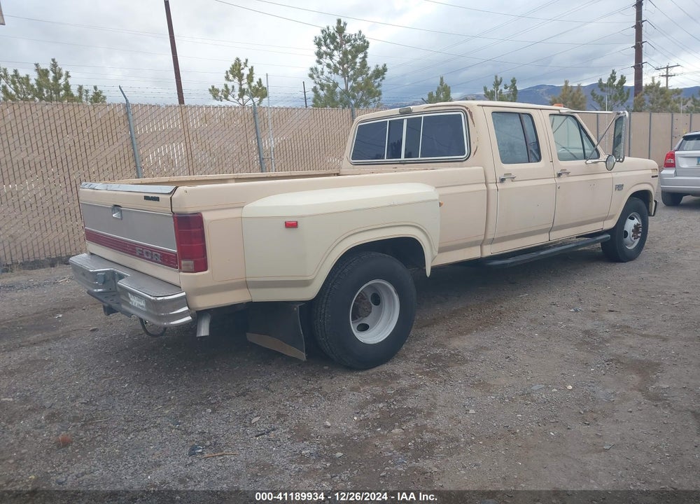 1986 FORD F350 VIN: 2FTJW35L3GCB59735