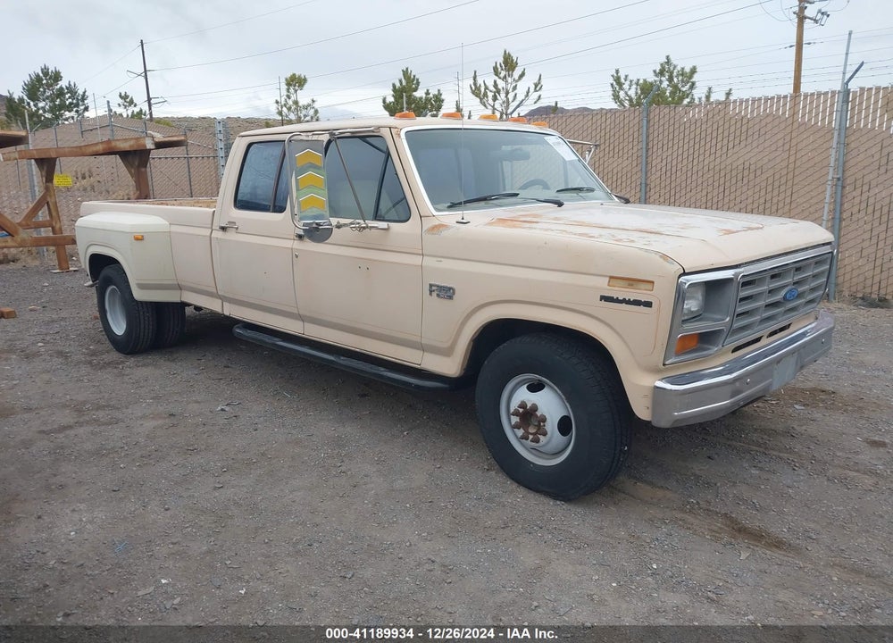 1986 FORD F350 VIN: 2FTJW35L3GCB59735