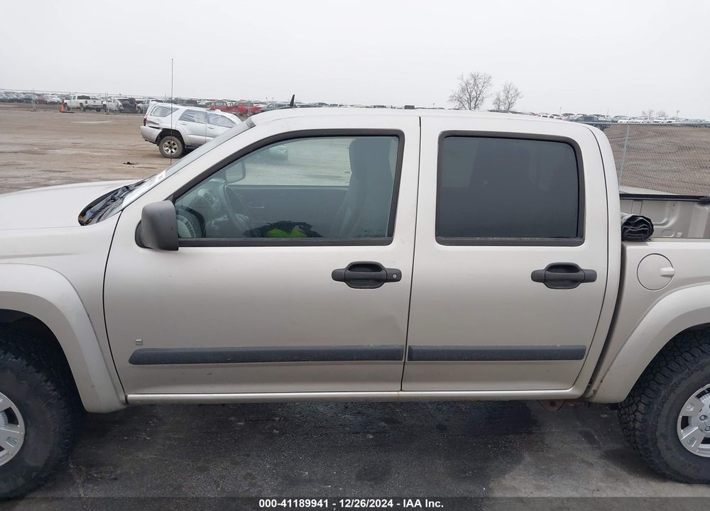 2008 GMC CANYON SLE2 VIN: 1GTDT13E888114671