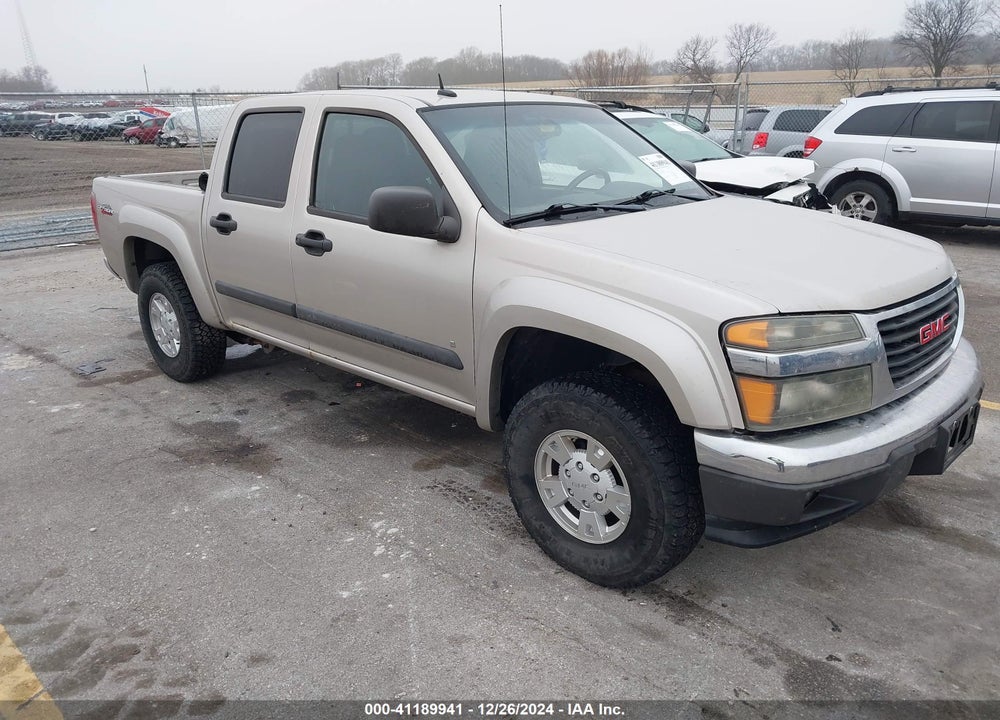 2008 GMC CANYON SLE2 VIN: 1GTDT13E888114671