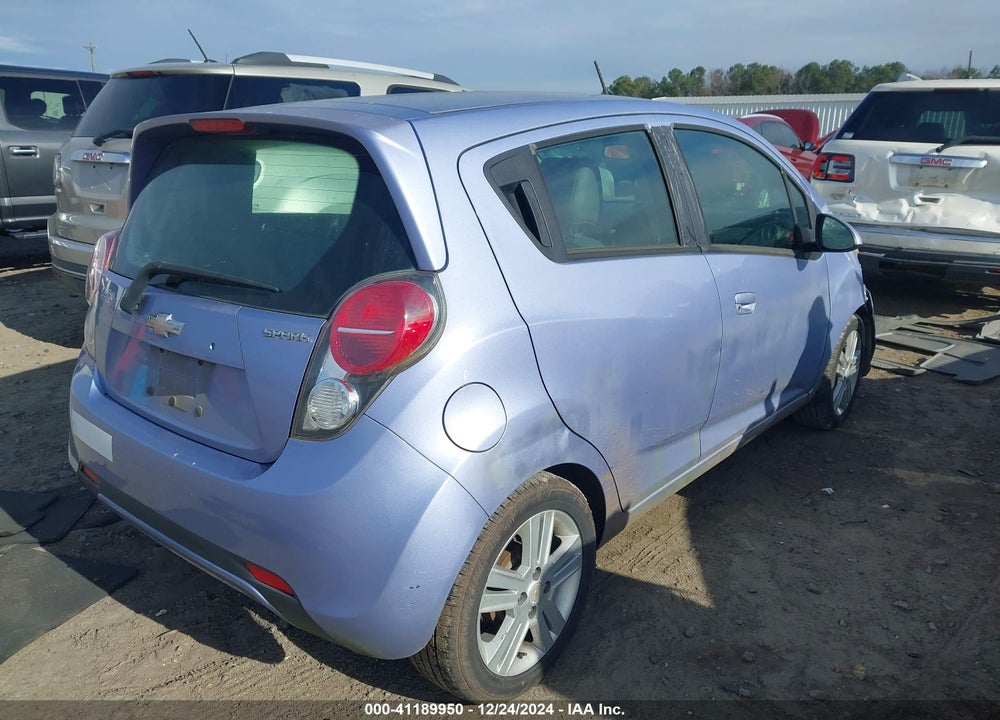 2014 CHEVROLET SPARK VIN: KL8CD6S95EC591263