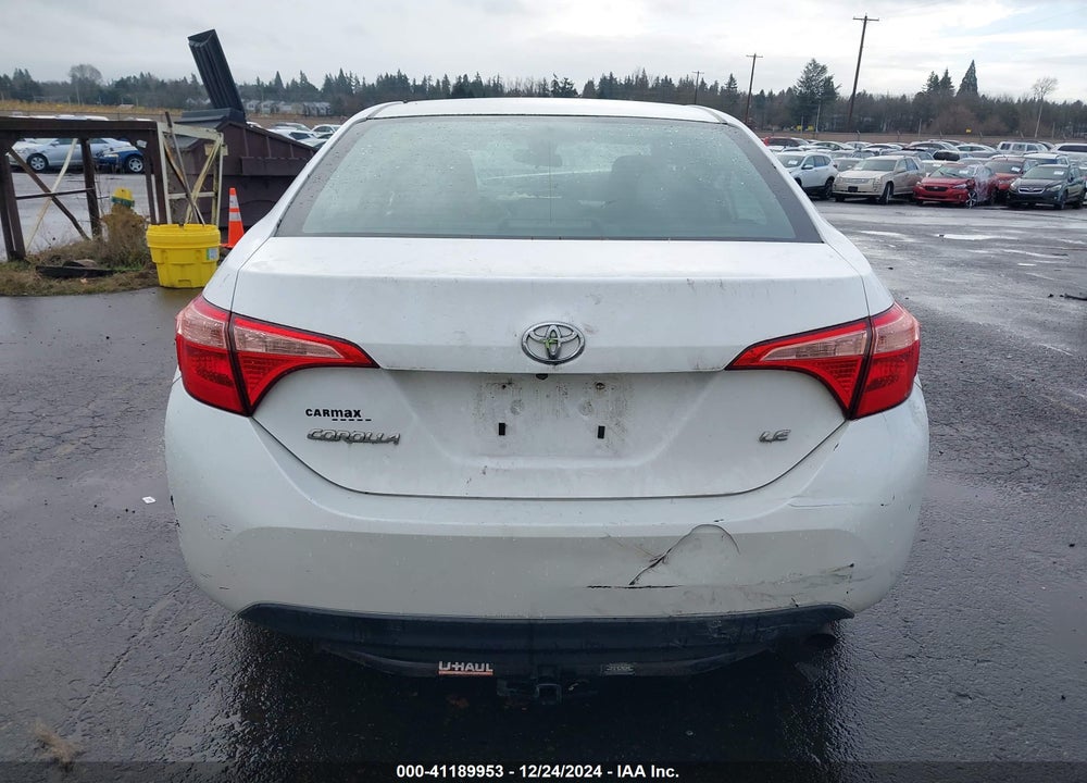 2019 TOYOTA COROLLA VIN: 2T1BURHE8KC240553