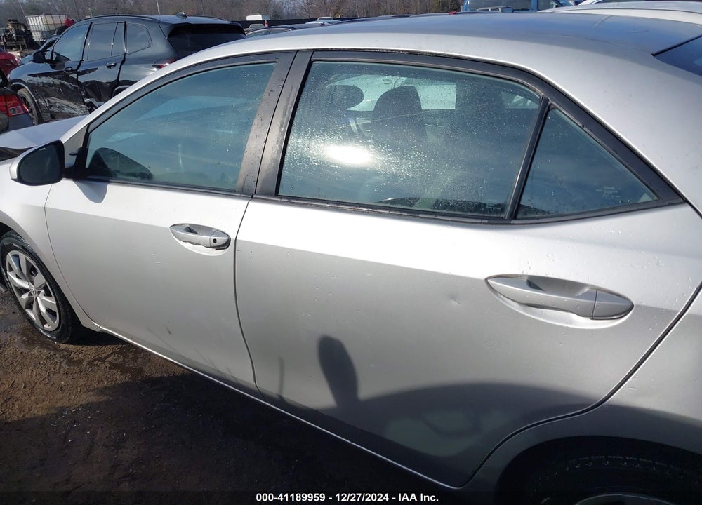 2016 TOYOTA COROLLA LE VIN: 2T1BURHE9GC639964