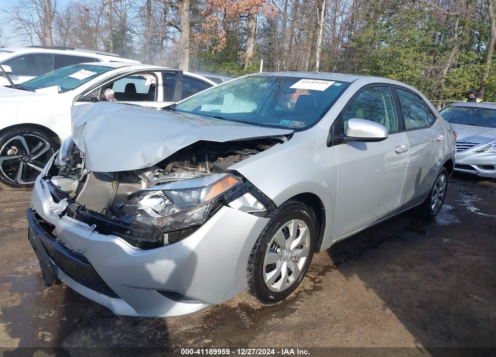 2016 TOYOTA COROLLA LE VIN: 2T1BURHE9GC639964